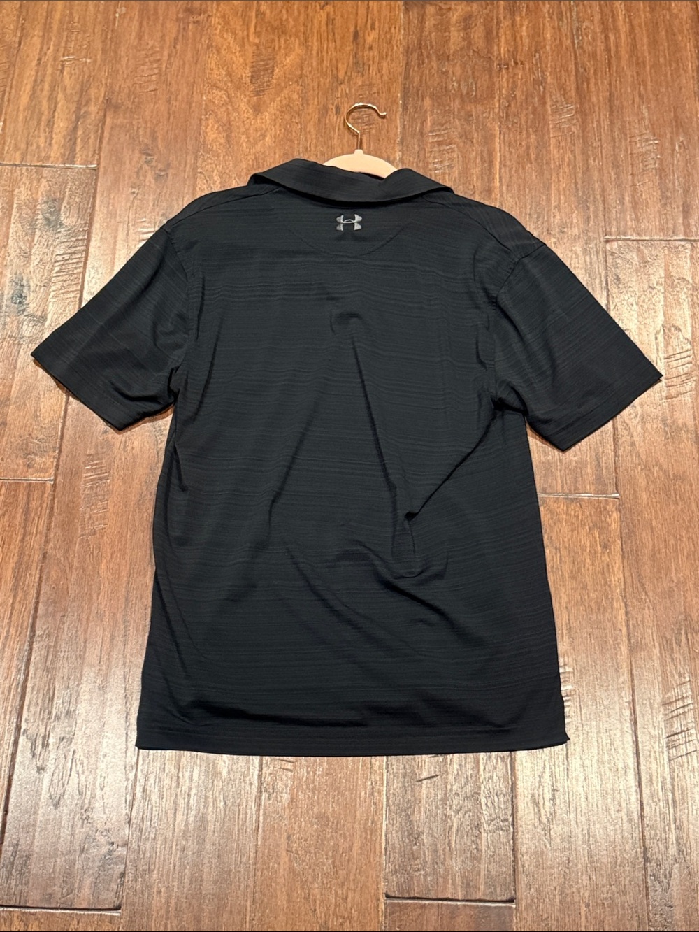 Small Under Armour Men's Black Performance Polo Shirt - Picture 7 of 8